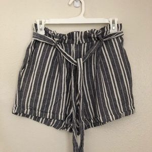 Comfy striped shorts